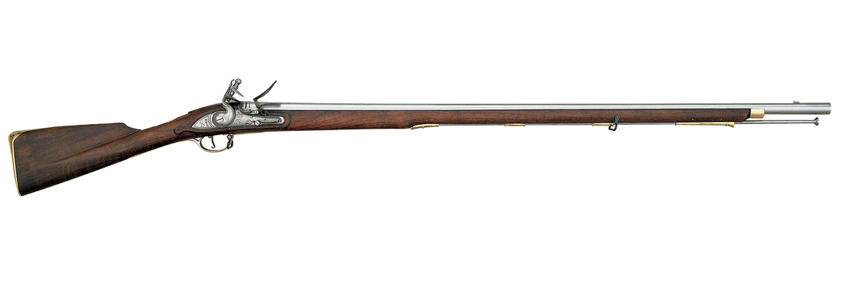 Reconstruction of a Long Land Pattern Brown Bess flintlock musket