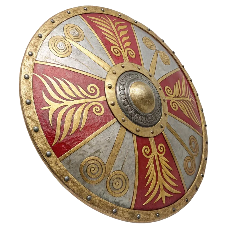 Reconstruction of a decorated Greek aspis