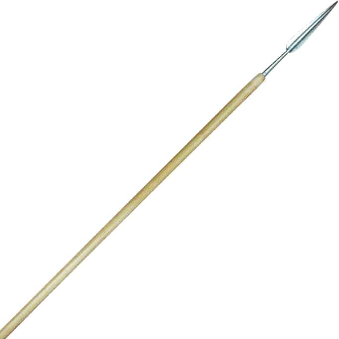 Reconstruction of a Greek dory thrusting spear