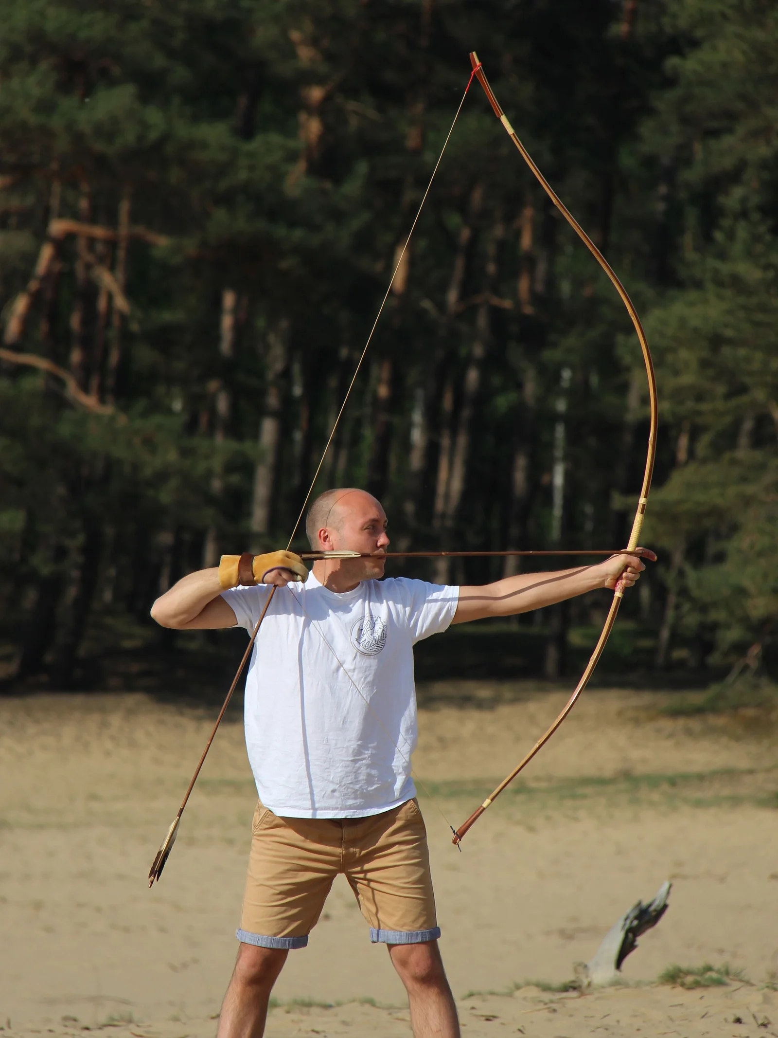 Japanese yumi longbow